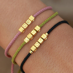 Le bracelet d'amour or noir