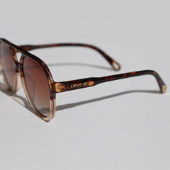 Zonnebril Salines luipaard