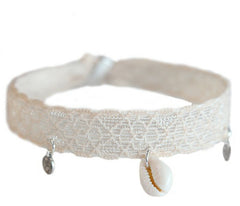 Chevillière crème coquillage