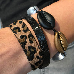 Carcasa de brazalete cromada