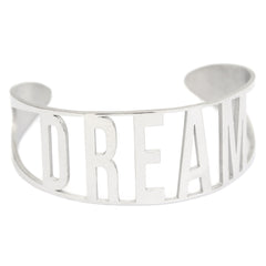 Sueño de pulsera de plata
