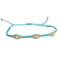 Brazalete Miyuki Ibiza turquesa