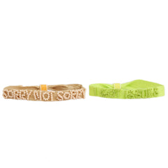 Sorry not sorry & I got issues Set mit 2 Armbändern