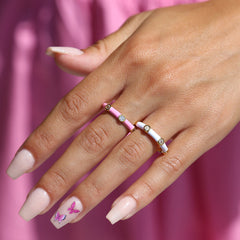 Ring Monaco pink