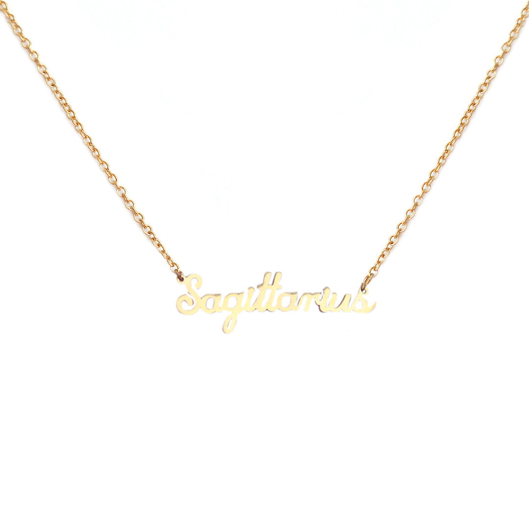 Cadena de oro sagitario