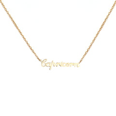 Capricornio, cadena de oro