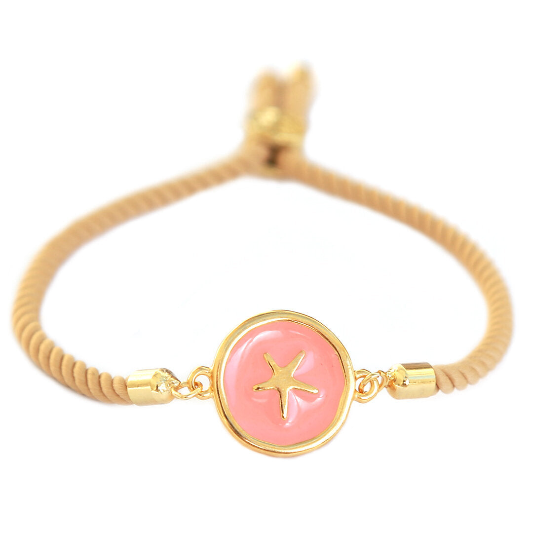 Conjunto de brazalete coral