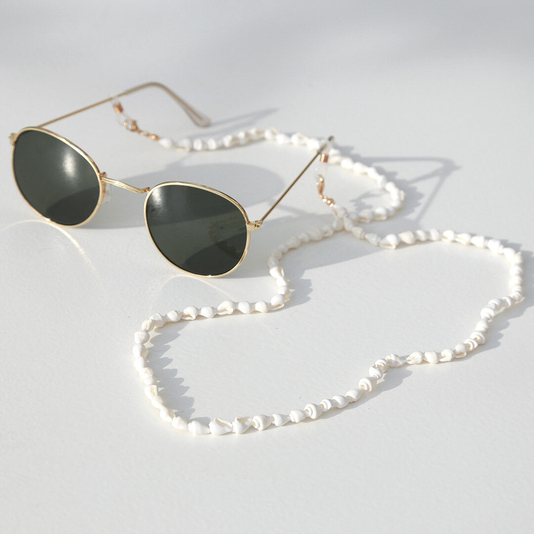 Conchas de cordón para gafas de sol