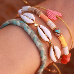 Brazalete corazón de coral