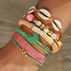Brazalete de perla Yin Yang