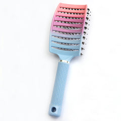 Cepillo para el cabello antienredos con degradado pastel